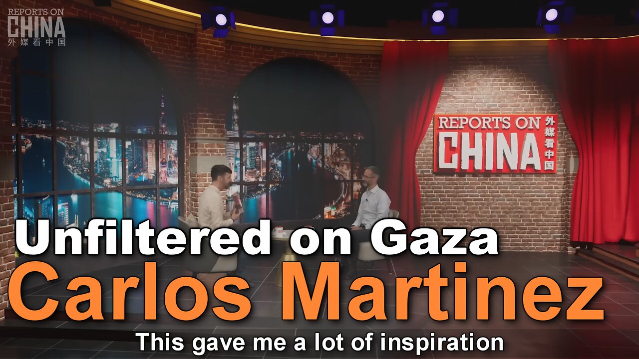British Activist, Carlos Martinez, Unfiltered on Gaza
