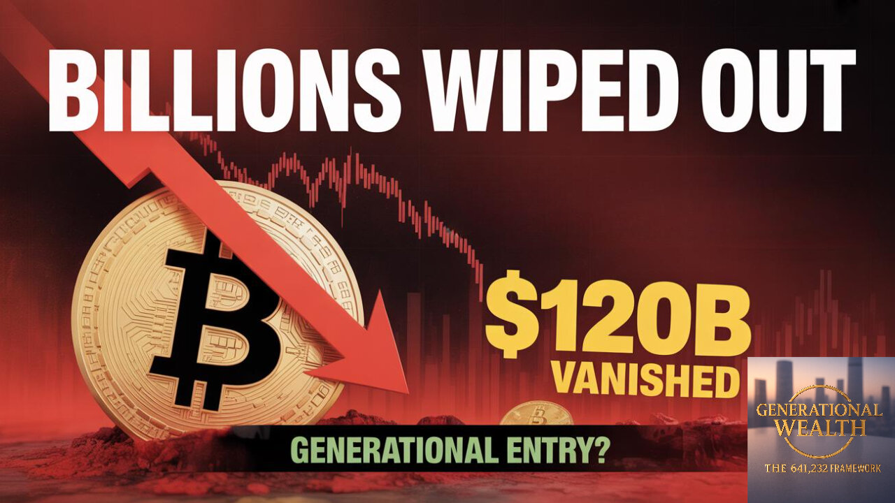 Crypto Crash 2025: $120B Wiped Out Overnight – Are You Exit Liquidity Or Smart Money?