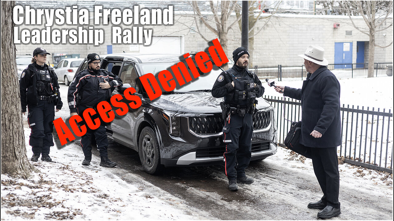 Worst News Coverage - Chrystia Freeland leadership Rally