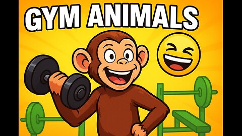 “🤣 Gym Animals Challenge 💪