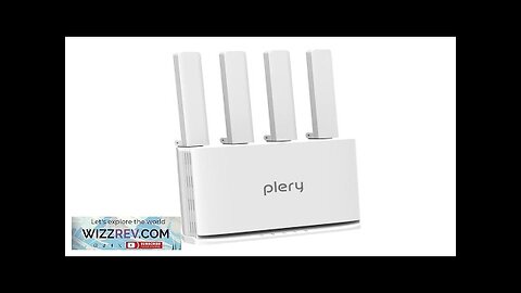 PLERY R605 4G LTE WiFi Router with Nano SIM Card Slot 300Mbps Review