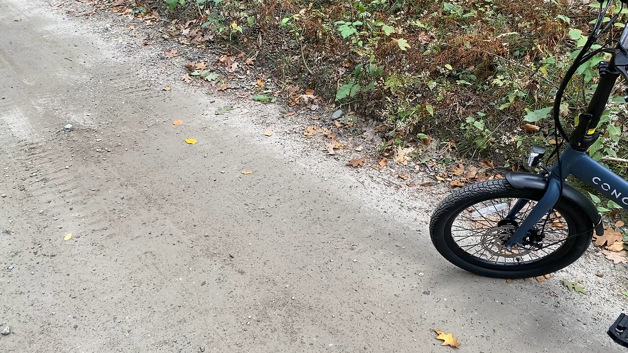 E-bike on Tasha Trail
