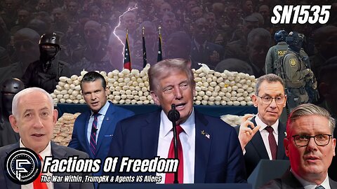 SN1535: The War Within, TrumpRX & Agents VS Aliens⚠️