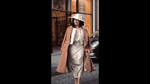 Dressing like from a different century since 2012, before it became mainstream