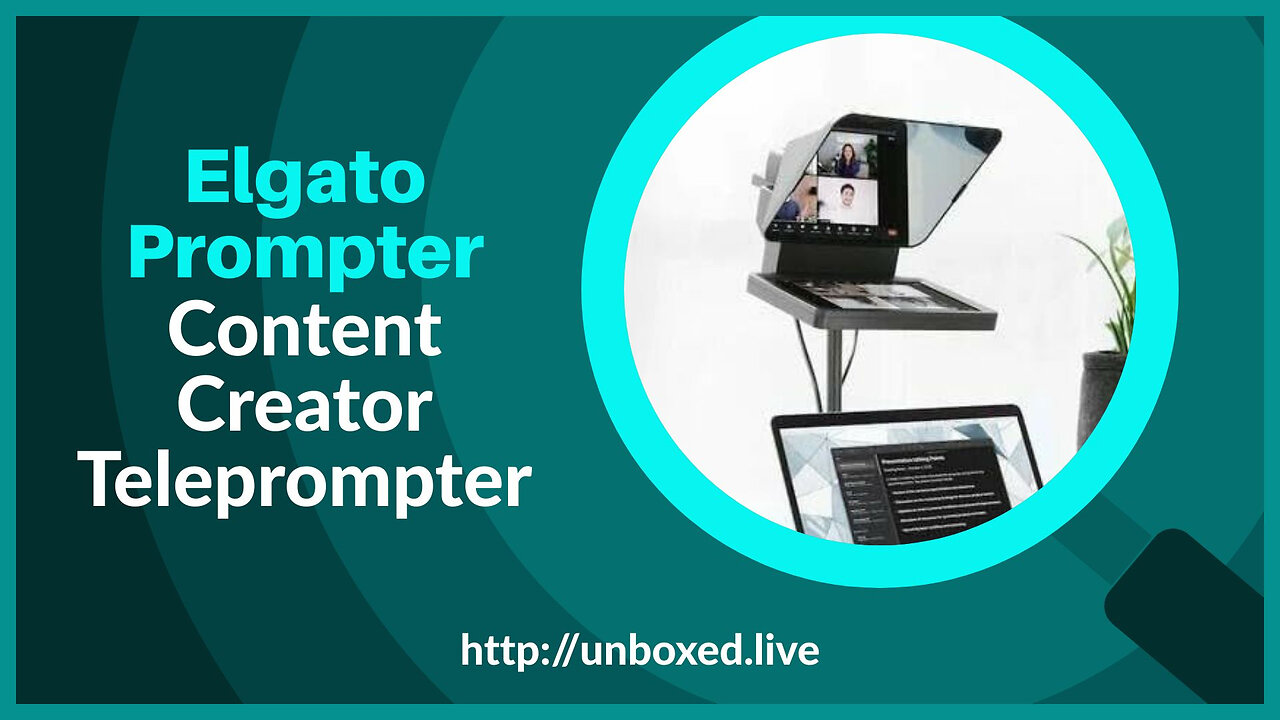 Unboxing the Elgato Prompter: A Must-Have for Content Creators | PLUGHITZ Live Unboxed