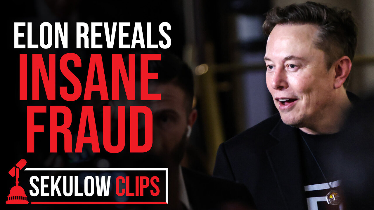 Elon Reveals Insane Fraud in Shocking Interview