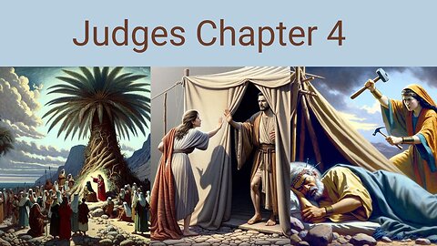Judges 4 : Deborah the Judge, Barak the Army Commander & Jael and the Tent Peg