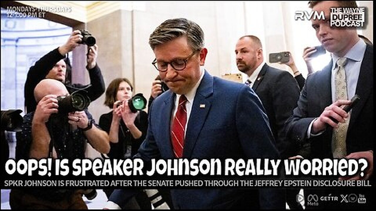 E2190: Johnson Disappointed With Senate Passing Clean Epstein Bill 11/19