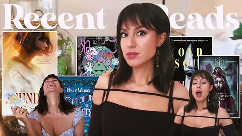 mood reading vlog | scifi, fantasy, horror, thriller books