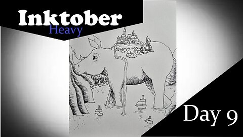 Inktober Day 9 - Heavy