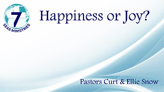 Happiness or Joy?