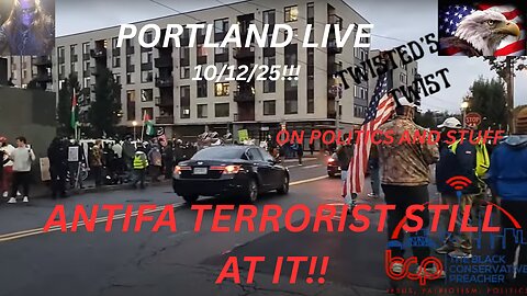 Antifa Thugs Rampage in Portland: Live Chaos at ICE Facility