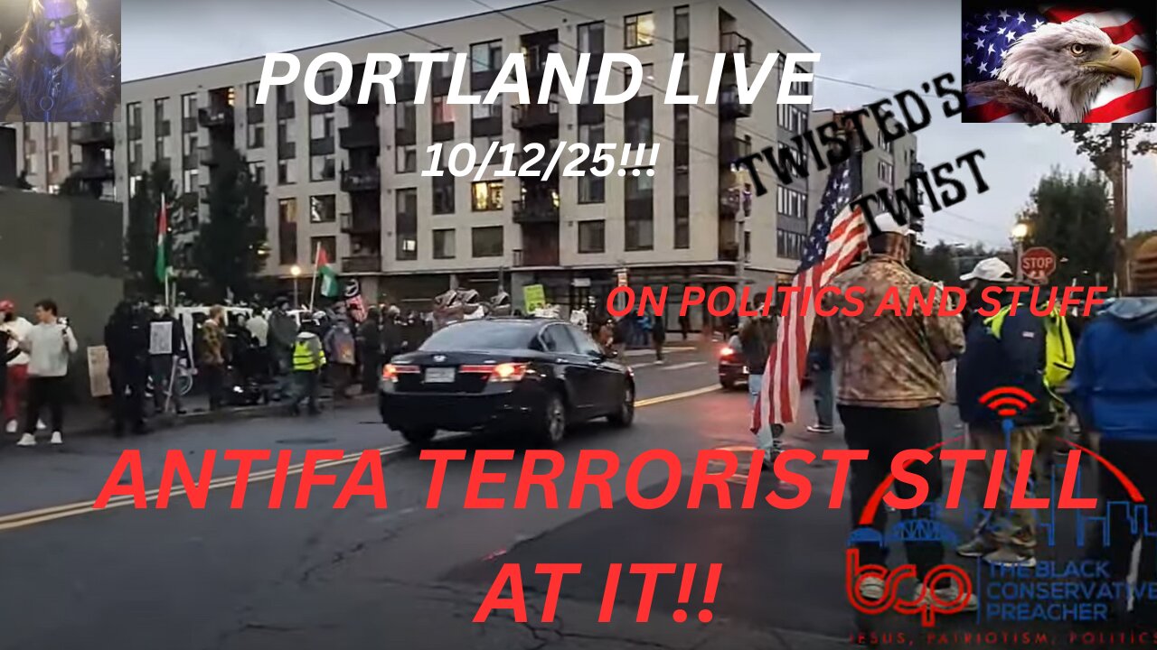 Antifa Thugs Rampage in Portland: Live Chaos at ICE Facility