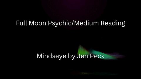 February 2026 Snow Full Moon Psychic/Medium/Astrological Reading