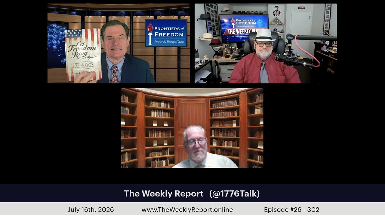 The Frontiers of Freedom Weekly Report - July 16, 2026