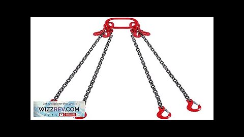 VEVOR 5/16" x 10' Chain Sling 4 Legs G80 Lifting Chain Review