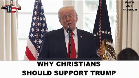 Why Christians Should Support Trump.
