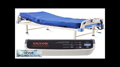 VEVOR Alternating Air Pressure Mattress Dual-Layer Alternating Pressure Pad for Hospital Review