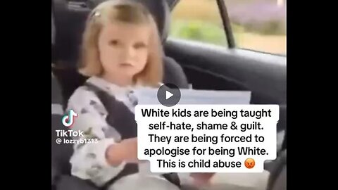 Mother & School Teaches her White daughter to hate White people