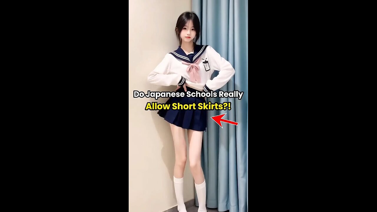 Do Japanese Schools Really Allow Short Skirts?! #Japan