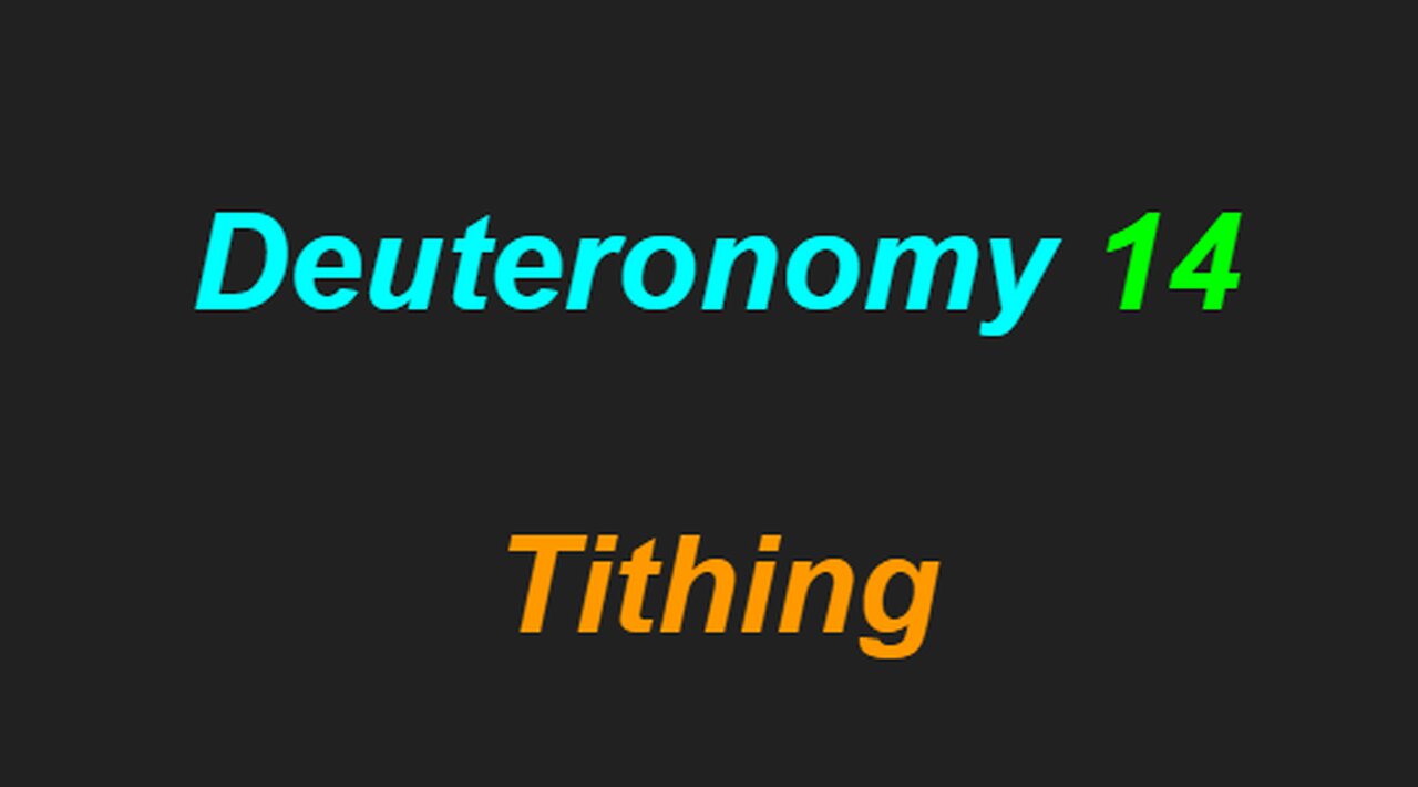 What Tithing Is and Is NOT