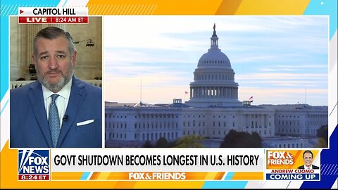 Sen Ted Cruz: Dems Are Afraid Their Radicals Will Stay Home If They Reopen the Gov’t Today