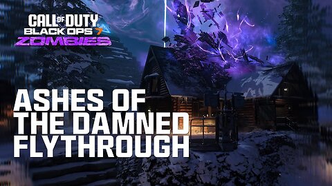 Call of Duty: Black Ops 7 - Official Ashes of the Damned Zombies Map Flythrough Trailer