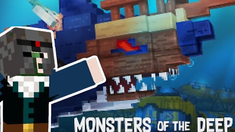 A Minecraft Ocean Adventure!! Monsters of the Deep