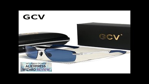 GCV Ultralight Frame Polarized Sunglasses Eyewear Men Male Fashion Sports Style Driving Review