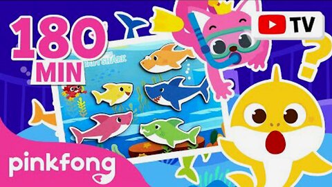 Hide and Seek with the Shark Family | +3 Hours of Story Time | Play with Baby Shark