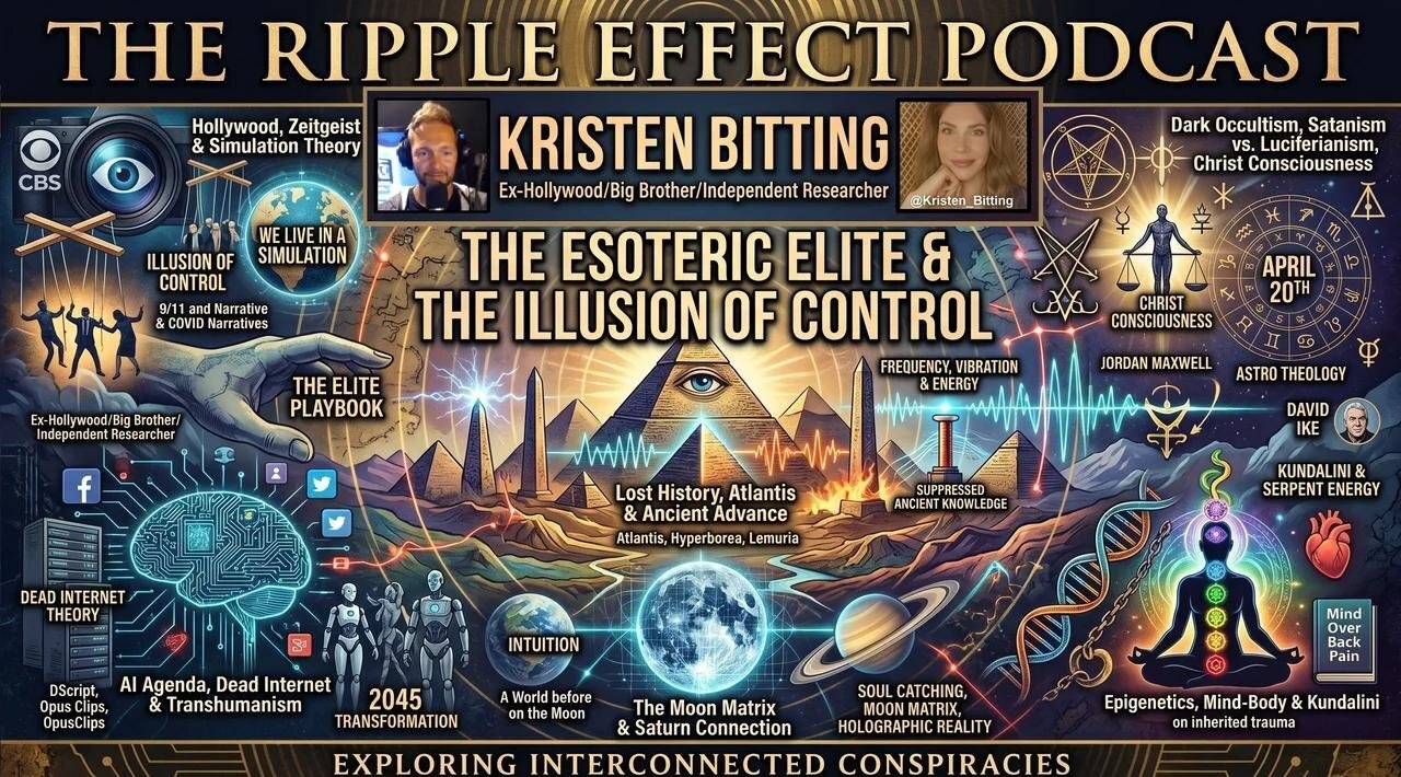The Esoteric Elite & The Illusion of Control | Kristen Bitting | The Ripple Effect Podcast #581