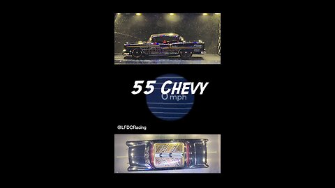 55 Chevy Bel Air in the Wind Tunnel