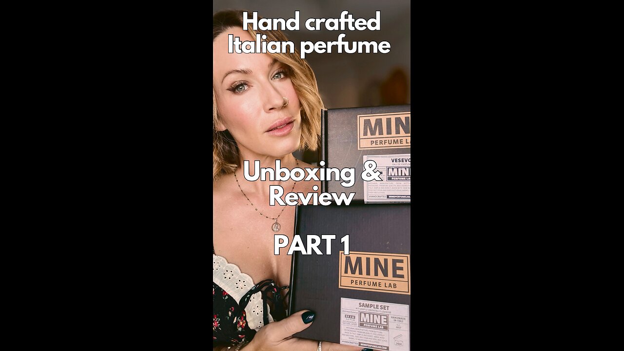 Hand-Crafted Italian Perfume Unboxing