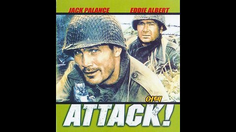 ATTACK! (1956) Jack Palance movie trailer