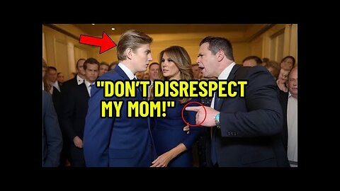 Liberal Reporter Attacks Melania Trump - Barron's Response Surprises EVERYONE