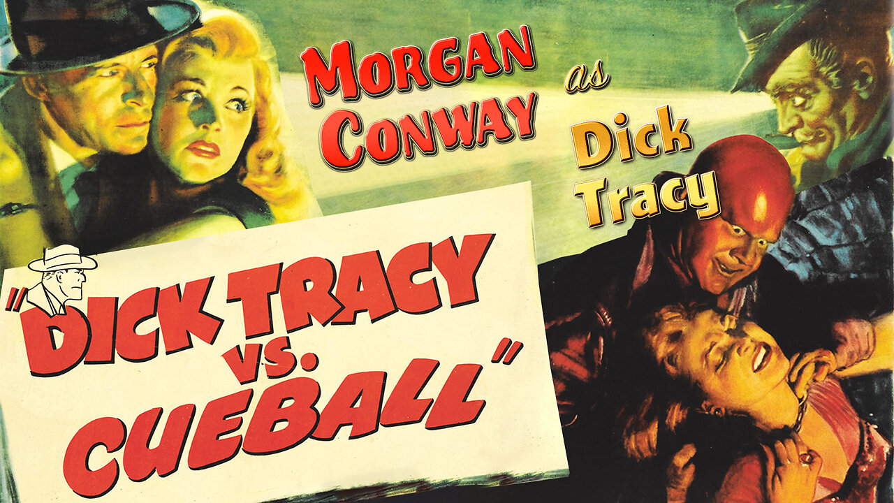 Dick Tracy Vs. Cueball (1946 Full Movie) | Noir/Thriller/Action