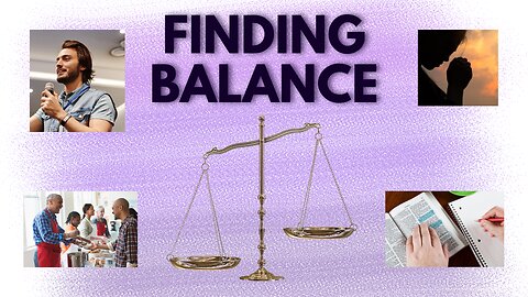 Finding Balance