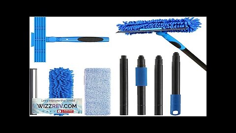 VITEVER Professional 69'' Window Squeegee Cleaner Tool with Extension Pole 2-in-1 Squeegee Review