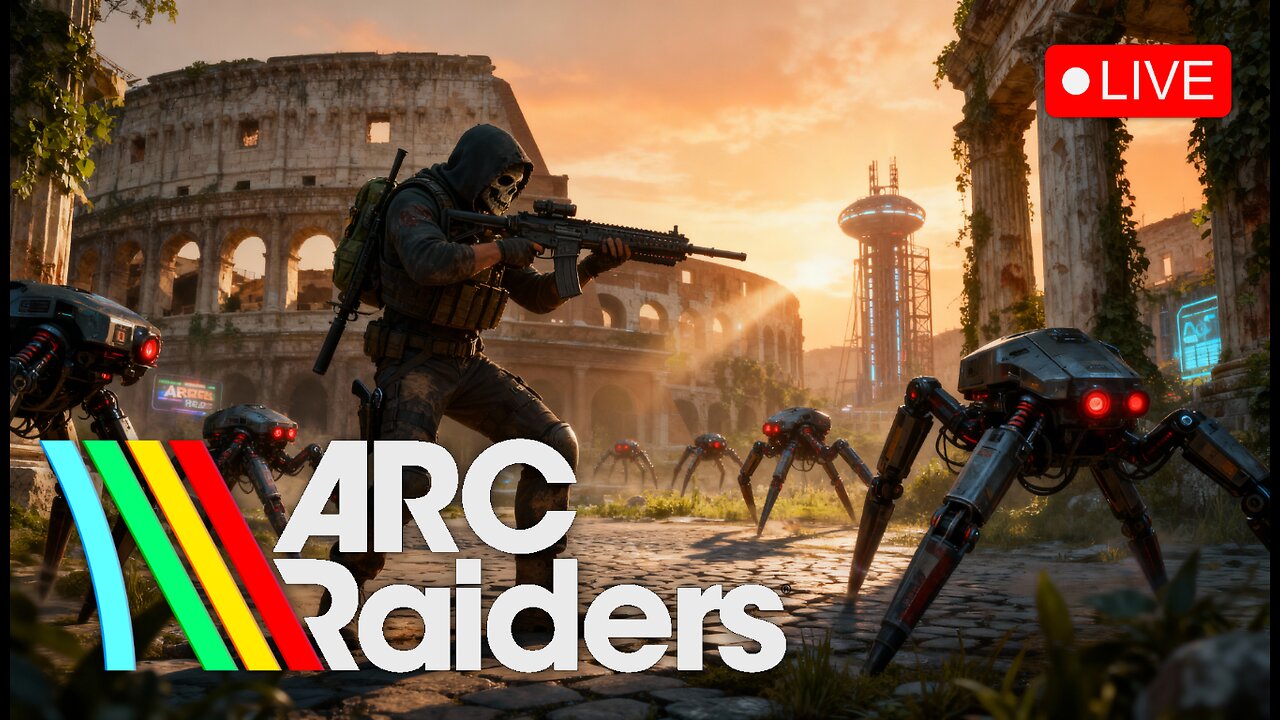 🔴Arc Raiders Live – First Look at Release | Loot, Craft & Survive