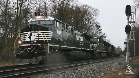 Norfolk Southern, CSX and Amtrak trains in Raleigh, North Carolina 12/8 to 12/13/2024