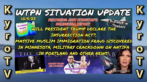 Situation Update - October 5, 2025 (edited version) (Swedish subtitles)