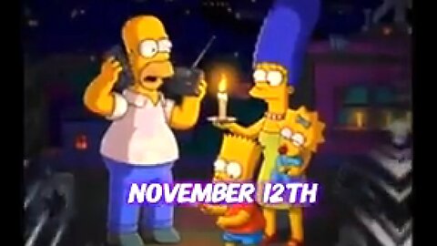 THE SIMPSONS GAVE AMERICA A HEADS-UP ABOUT NOVEMBER 12, 2025! 👊