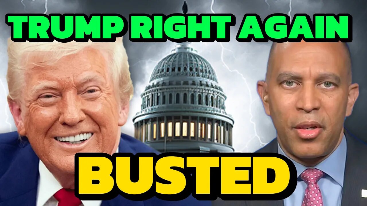 🔥CAUGHT ON CAMERA: Trump EXPOSES Democrat Shutdown SECRET