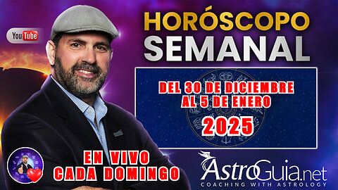 🚨¡EN VIVO! 💫 Último Horoscopo Del 2024 y el Primero Del 2025 (Hasta el 5 De Enero , 2025)