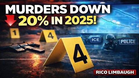 📉 Murders Plunge After ICE Operations and National Guard Presence Expand | Rico Limbaugh