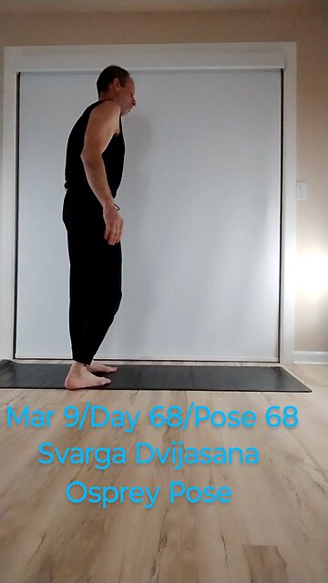 Svarga Dvijasana / Osprey Pose