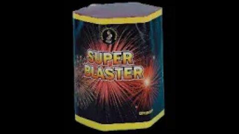 Black Smith Super Blaster 19 shots cake - 280 Gram Vuurwerk Cake
