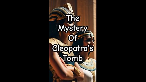 The Mystery of Cleopatras Tomb.