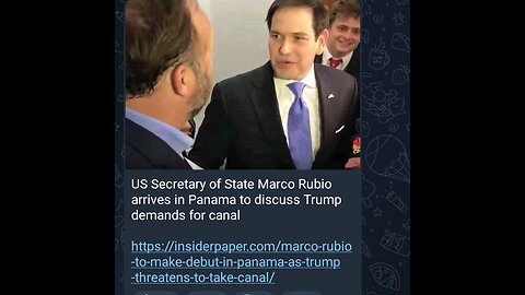 News Shorts: Marco Rubio Visits Panama