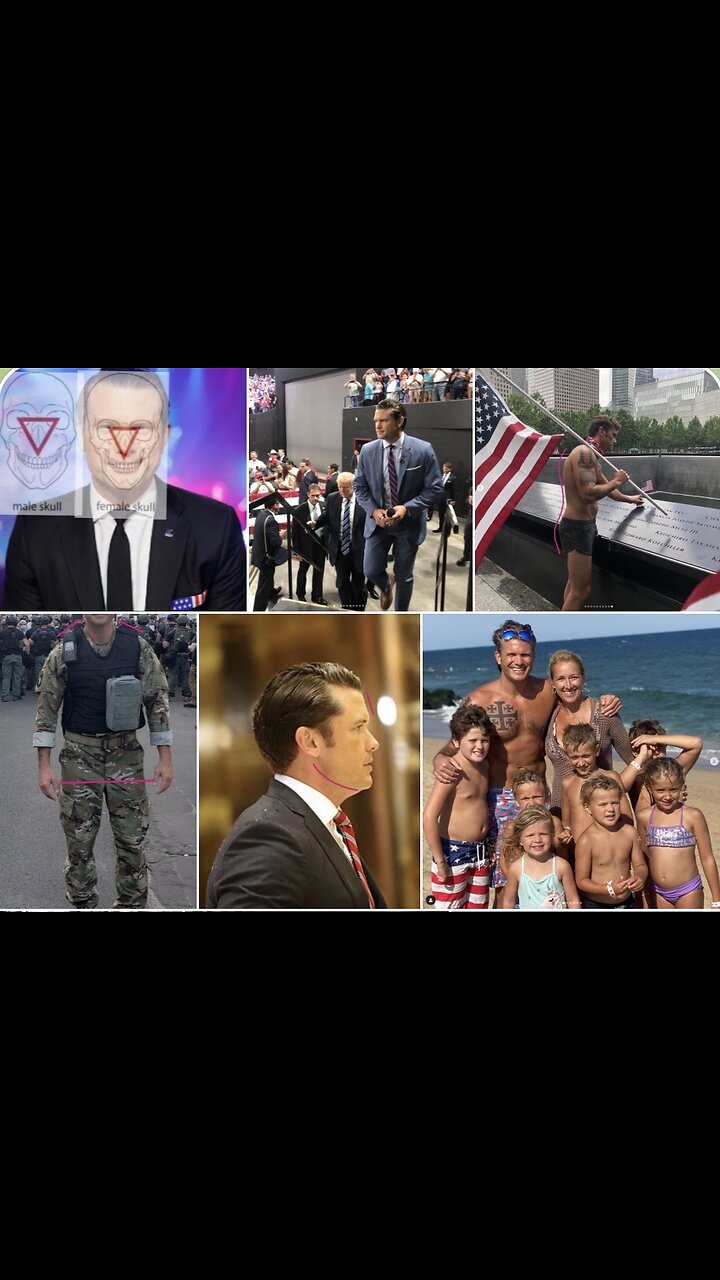 EVEN PETE HEGSETH ? FTM LIMP WRIST ! HERMAPHRODITES, BAPHOMETS & TROGLODYTES